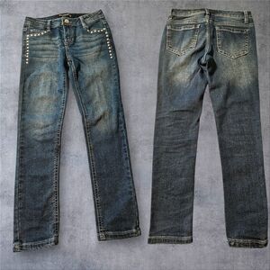 Blue Spice Kids Jeans with Studded Detail 7